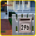 Powerful led Stainless steel solar house number light